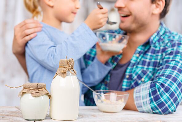 Le régime nécessite la préparation du corps par l'ajout progressif de kéfir à l'alimentation