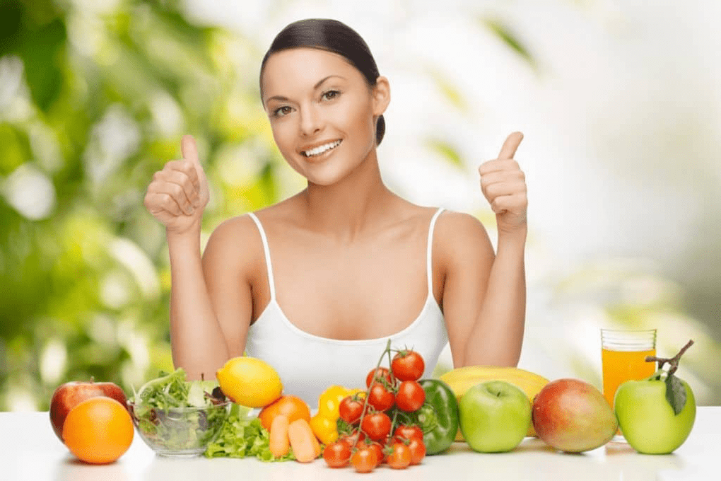 fruits et légumes au régime