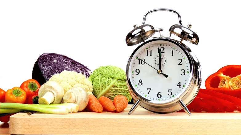 les heures de repas avec un régime de sarrasin